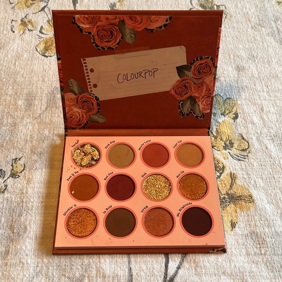 Colourpop Whatever Palette - see photos - swatched & damaged shade - Picture 2 of 6